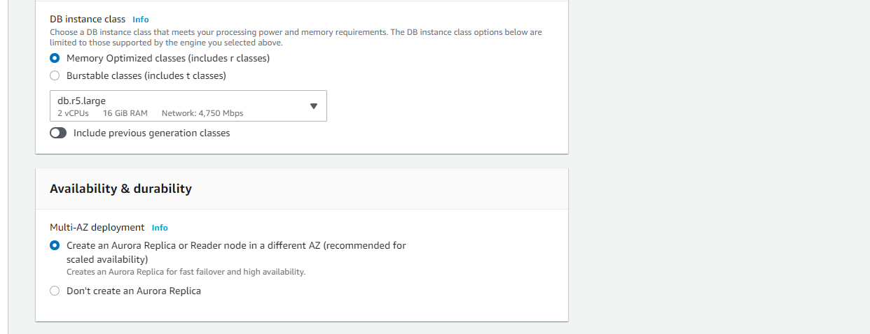 Enabling Multi-AZ in RDS.