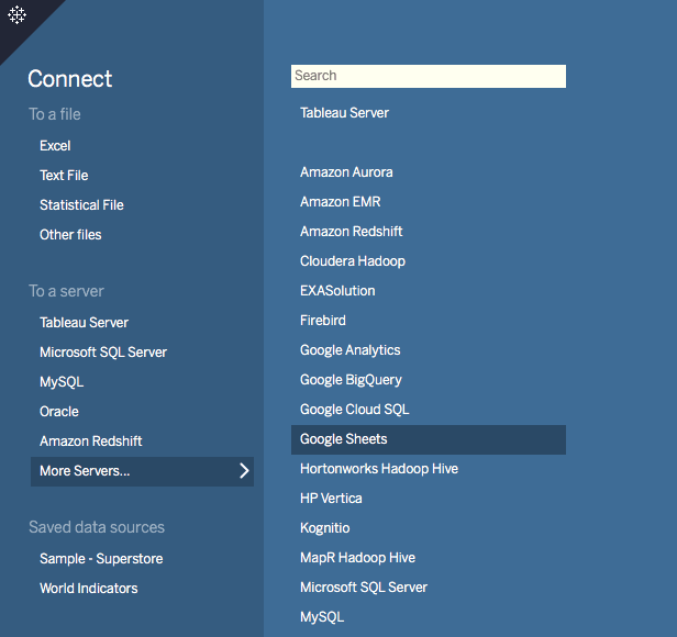 Google Sheets Connector: Tableau YouTube Analytics Integration.