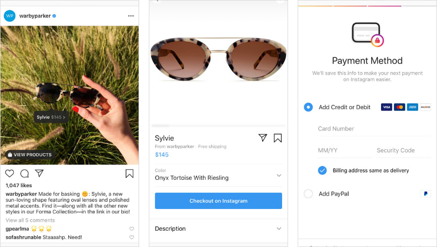 Instagram Shopping