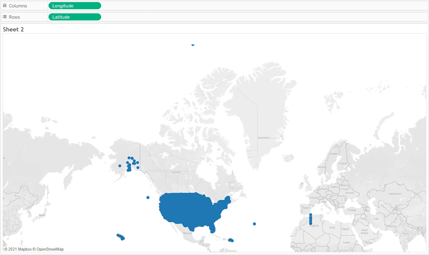 Point Distribution Tableau Custom Maps