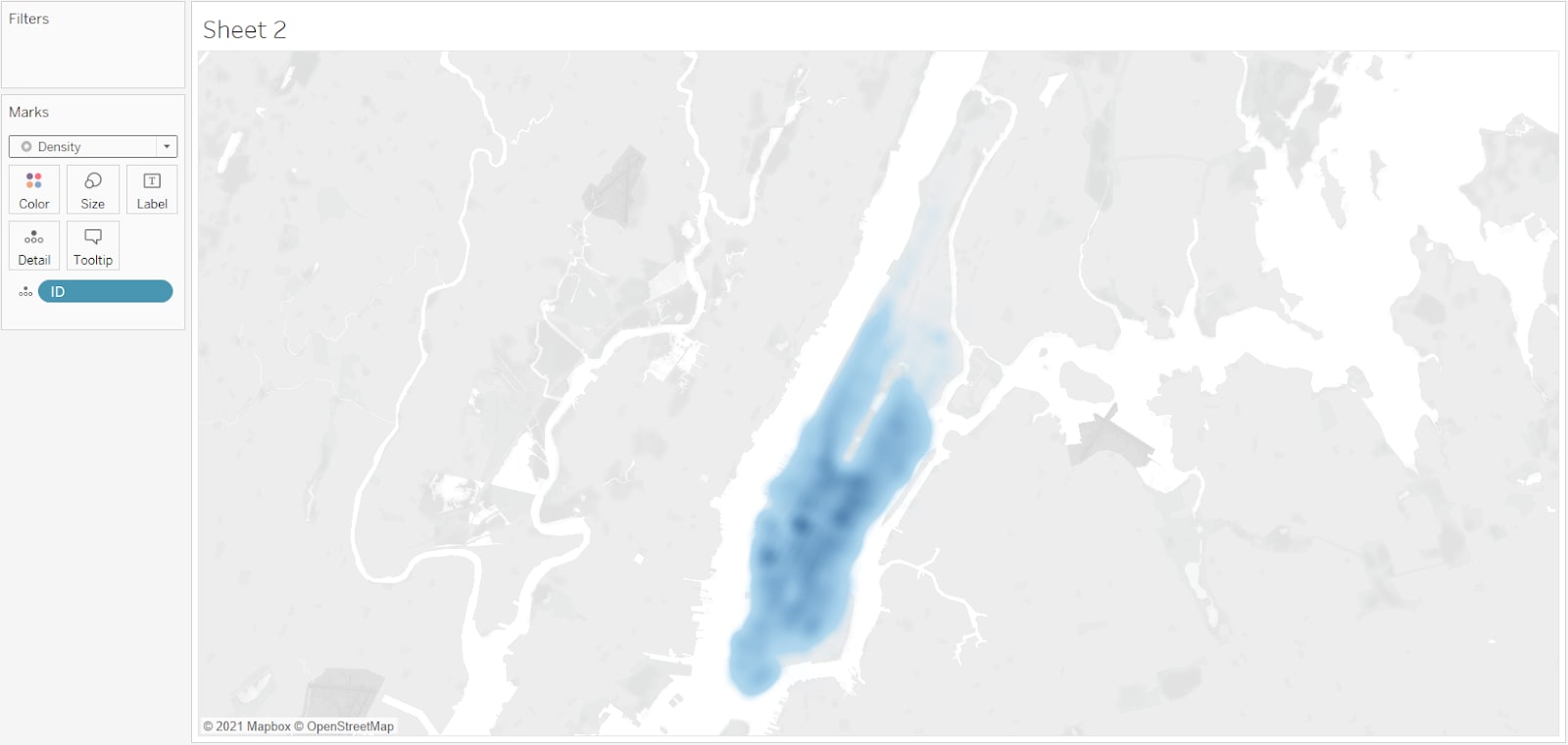 Heat or Density Tableau Custom Maps