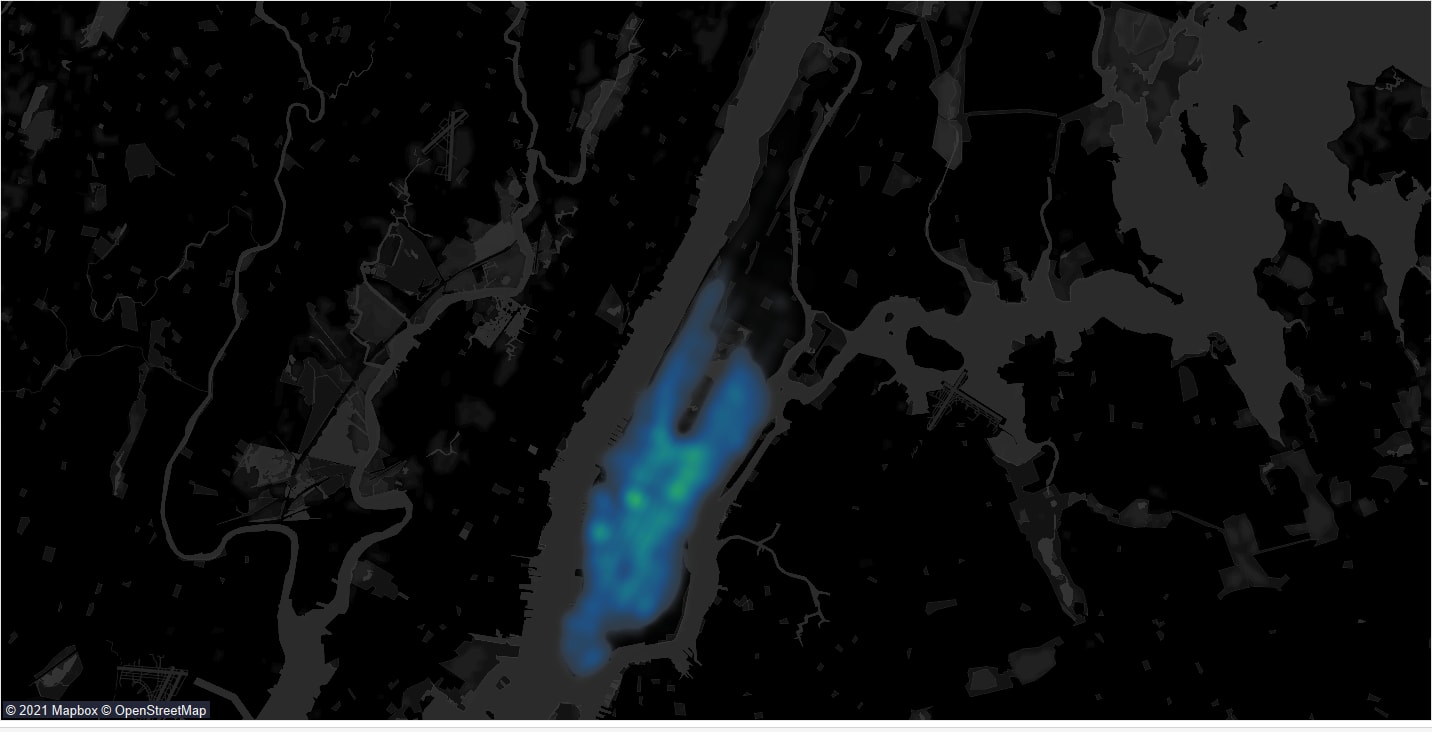 Heat or Density Tableau Custom Maps