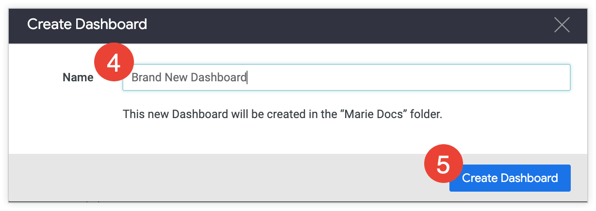 Dashboard Window