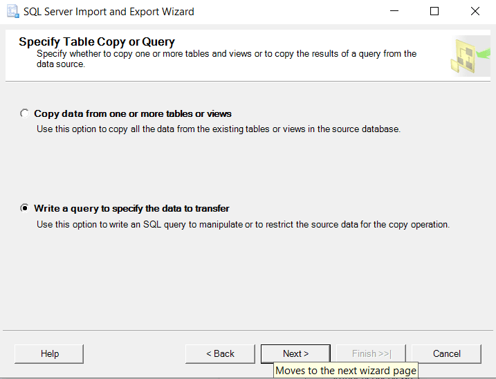 SQL SERVER TO POWER BI: SELECT WRITE A QUERY