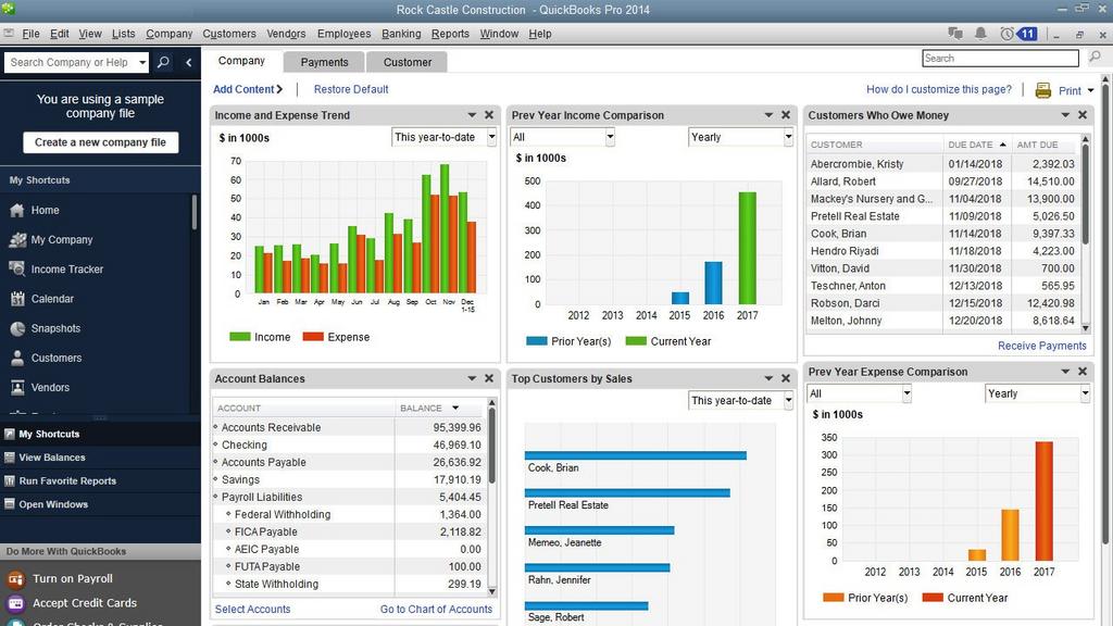 creating invoices to send to customers in quickbooks