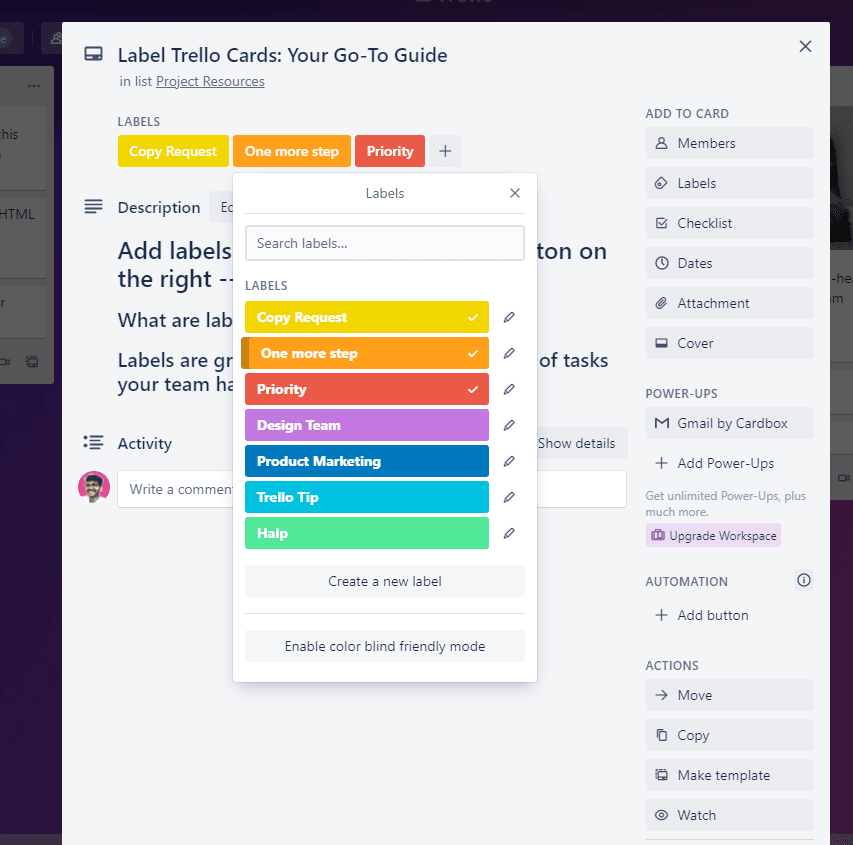 Simplify your Workflow with Easy Ways to Label Trello Cards