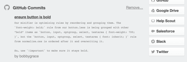 GitHub Commits