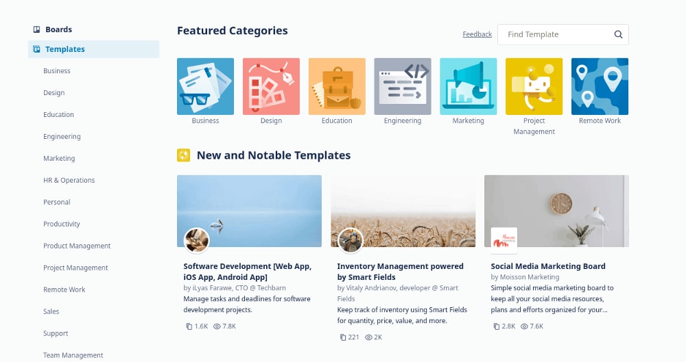 trello board trello board