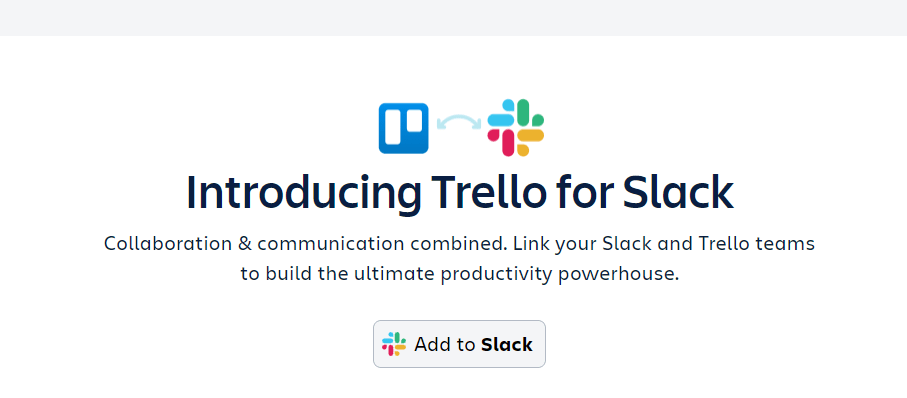 Add to Slack Button