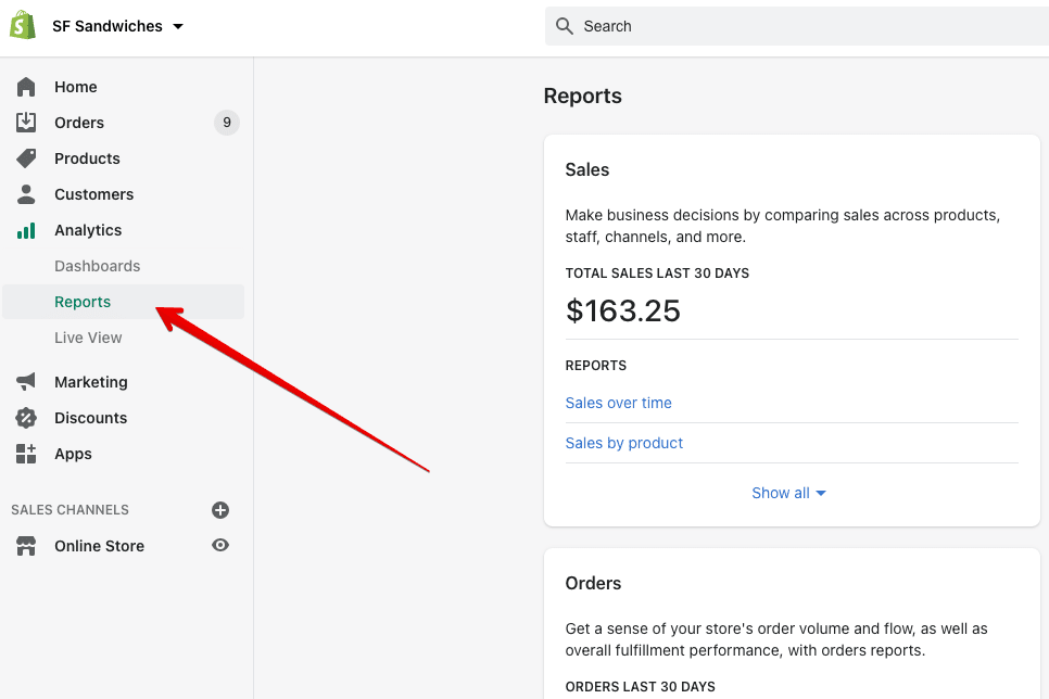 Shopify Payout Reports
