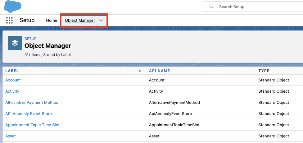 Object Manager