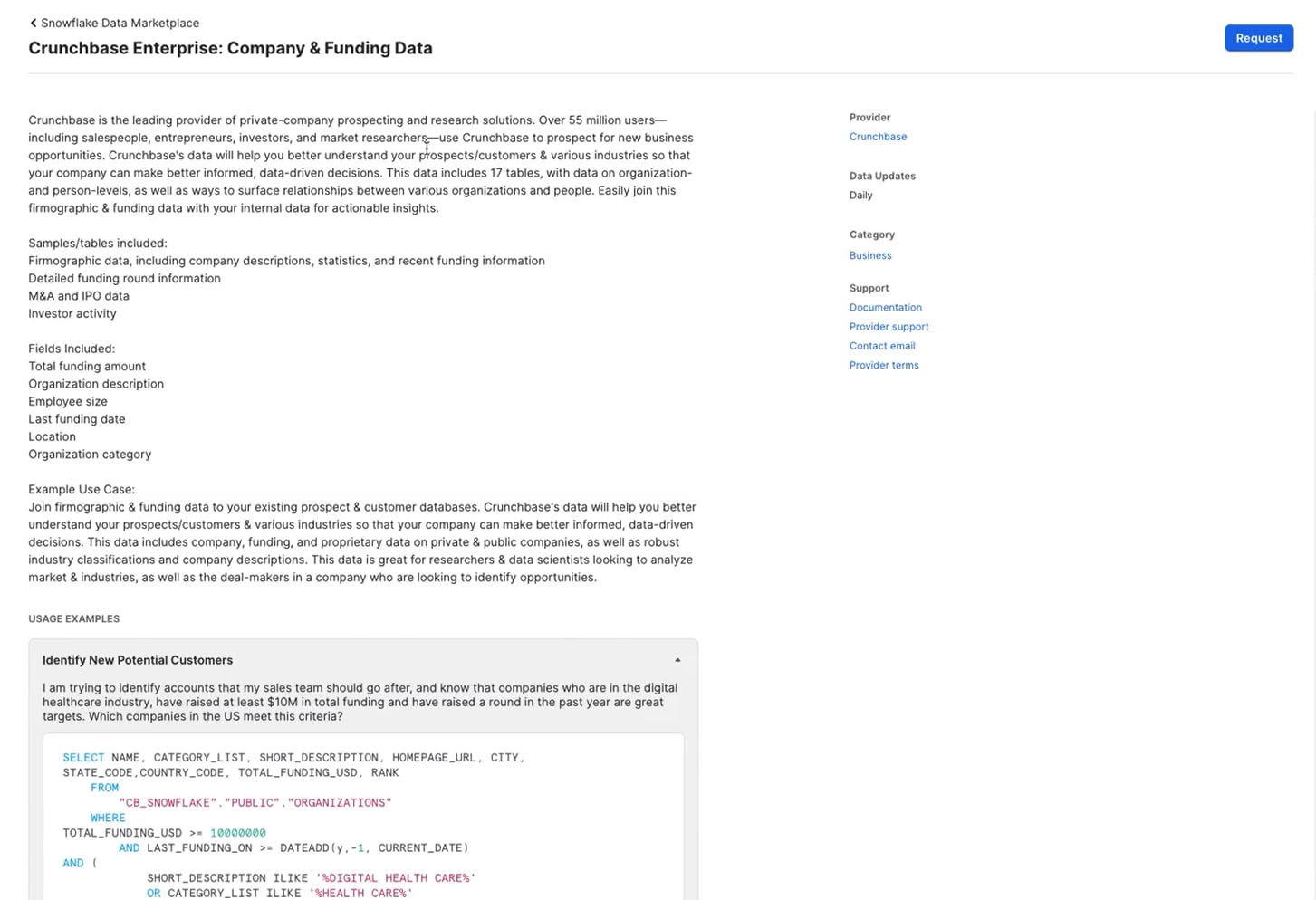 Crunchbase Enterprise: Company & Funding Data Listing image