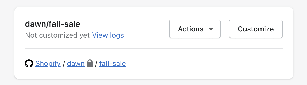 Shopify Github - Commits after integration