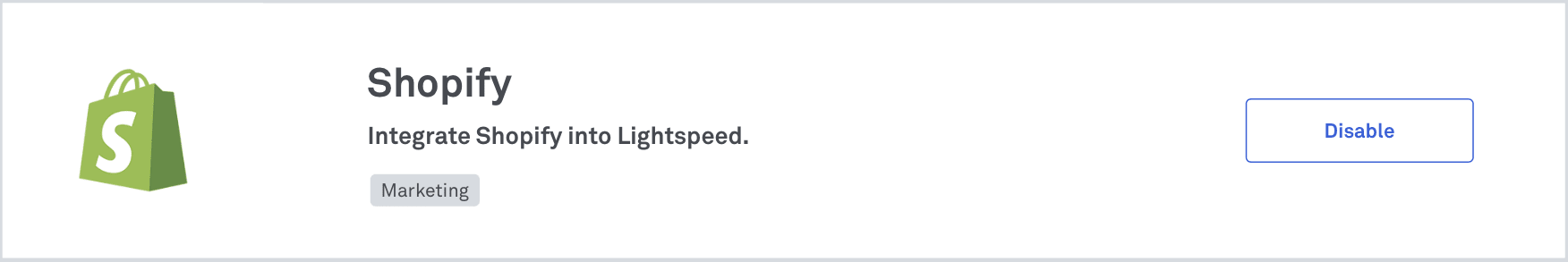 Lightspeed Shopify Integration - Plugin