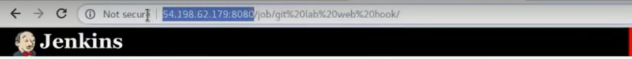 GitLab Webhook Jenkins Integration - Jenkins URL