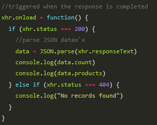JavaScript REST API: On-Load