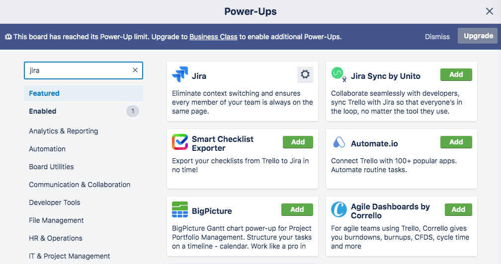 Jira Trello - Jira Power Up