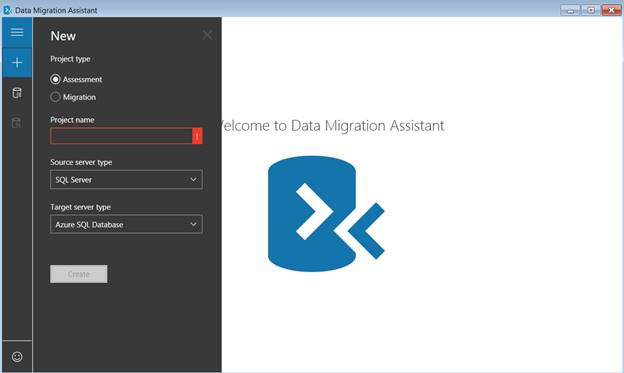 SQL Server Migration - Project Type