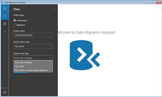 SQL Server Migration - Target Server Type