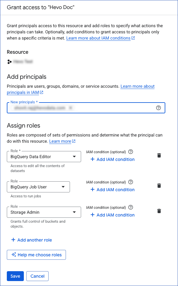 Grant Access Slide-In