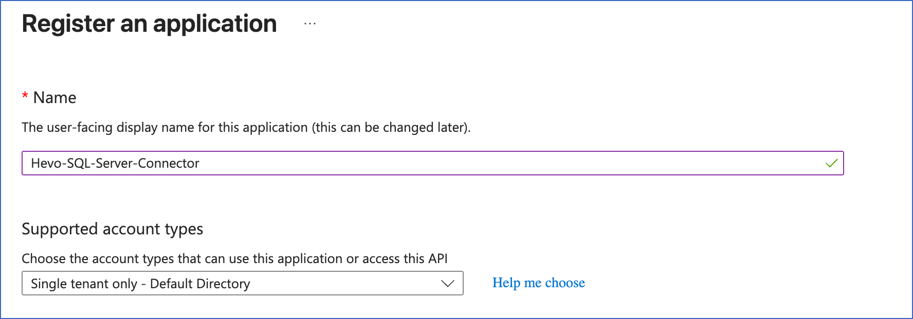 Register An Application