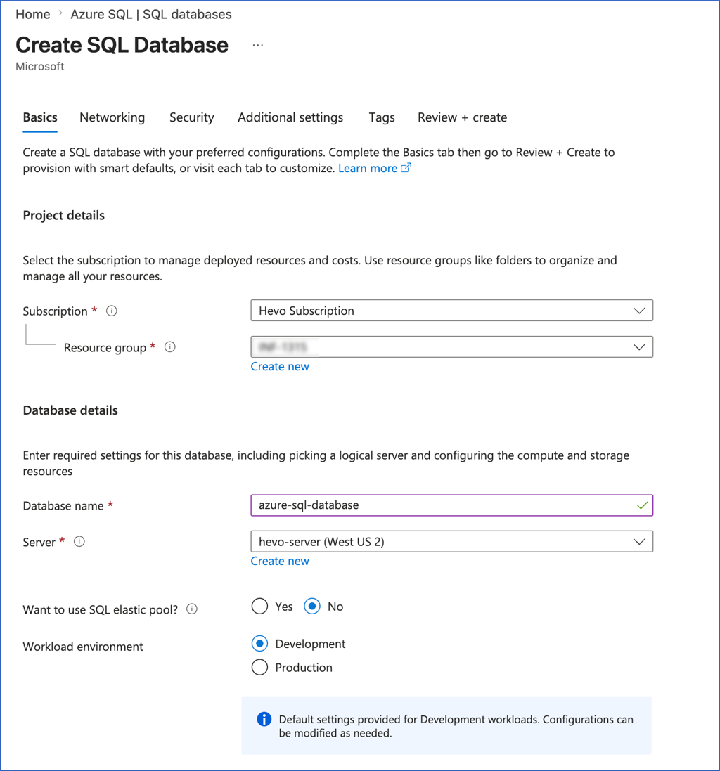 SQL Database Basics