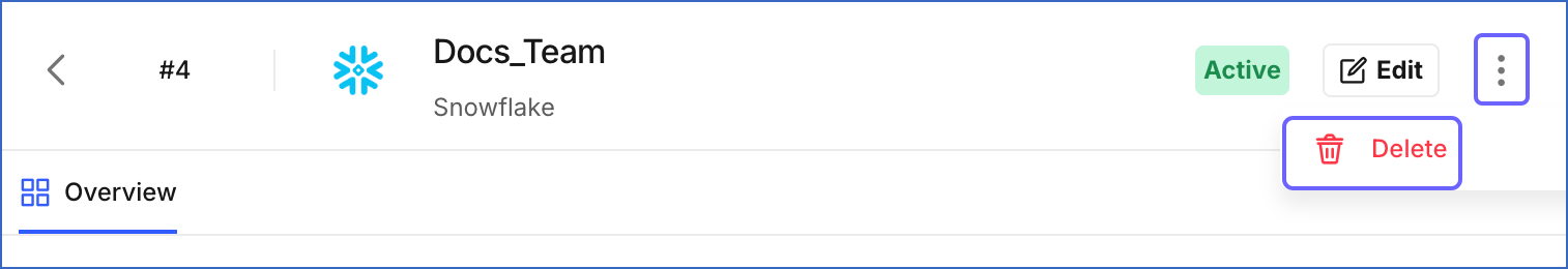 Click Delete
