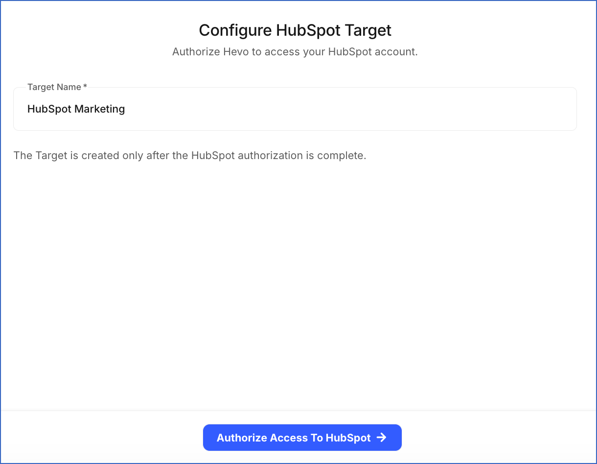 Configure HubSpot Target