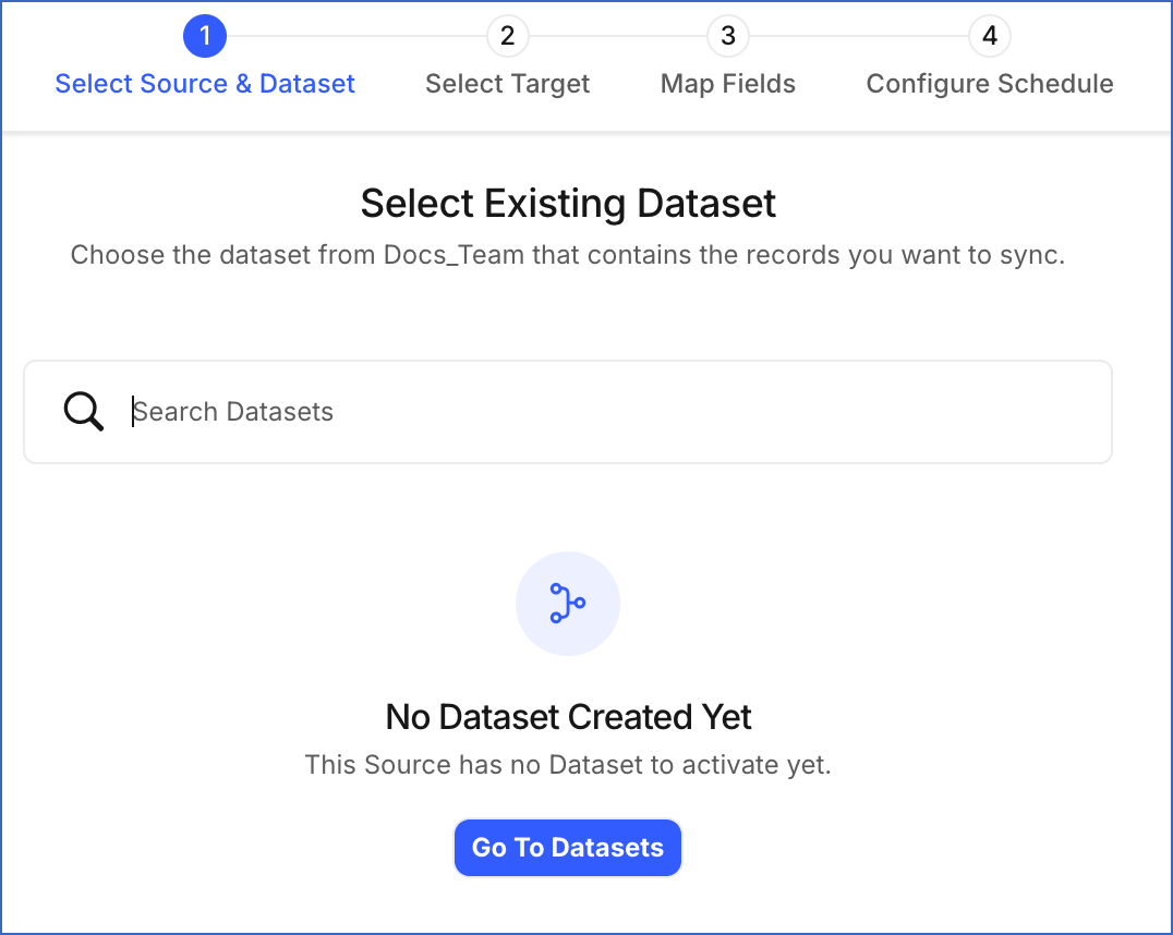 No Dataset Created Yet