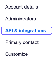 Click API & integrations