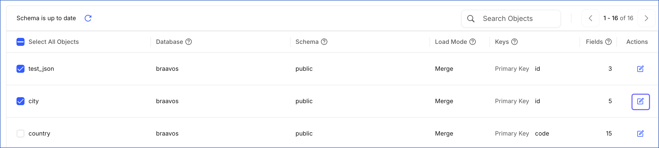 Configure Objects