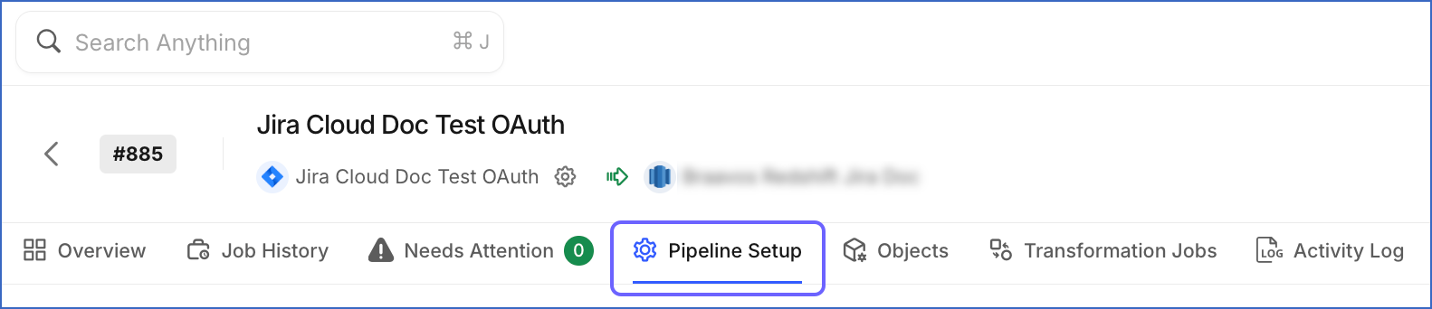 Click Pipeline Setup