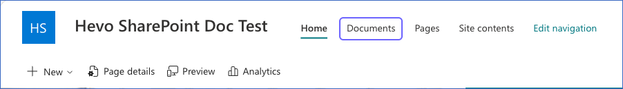 Click Documents