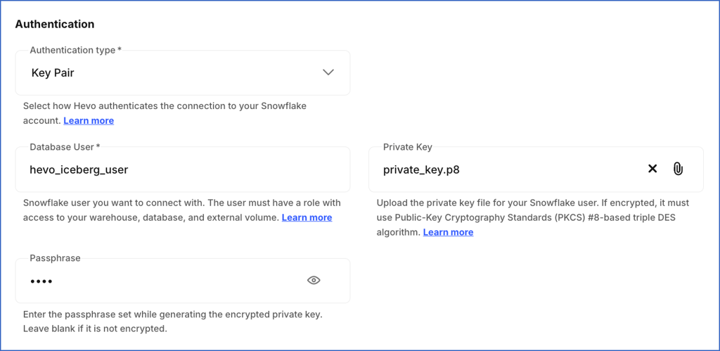Key Pair Authentication