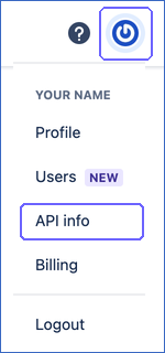 Click API info