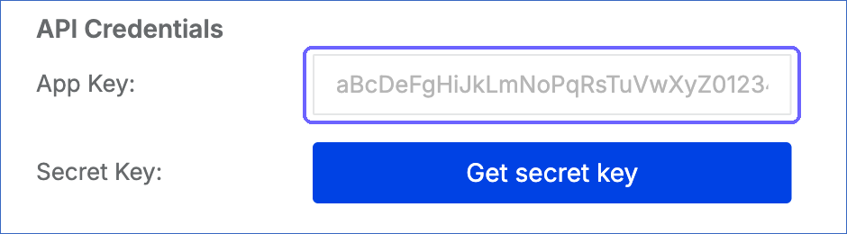 App Key