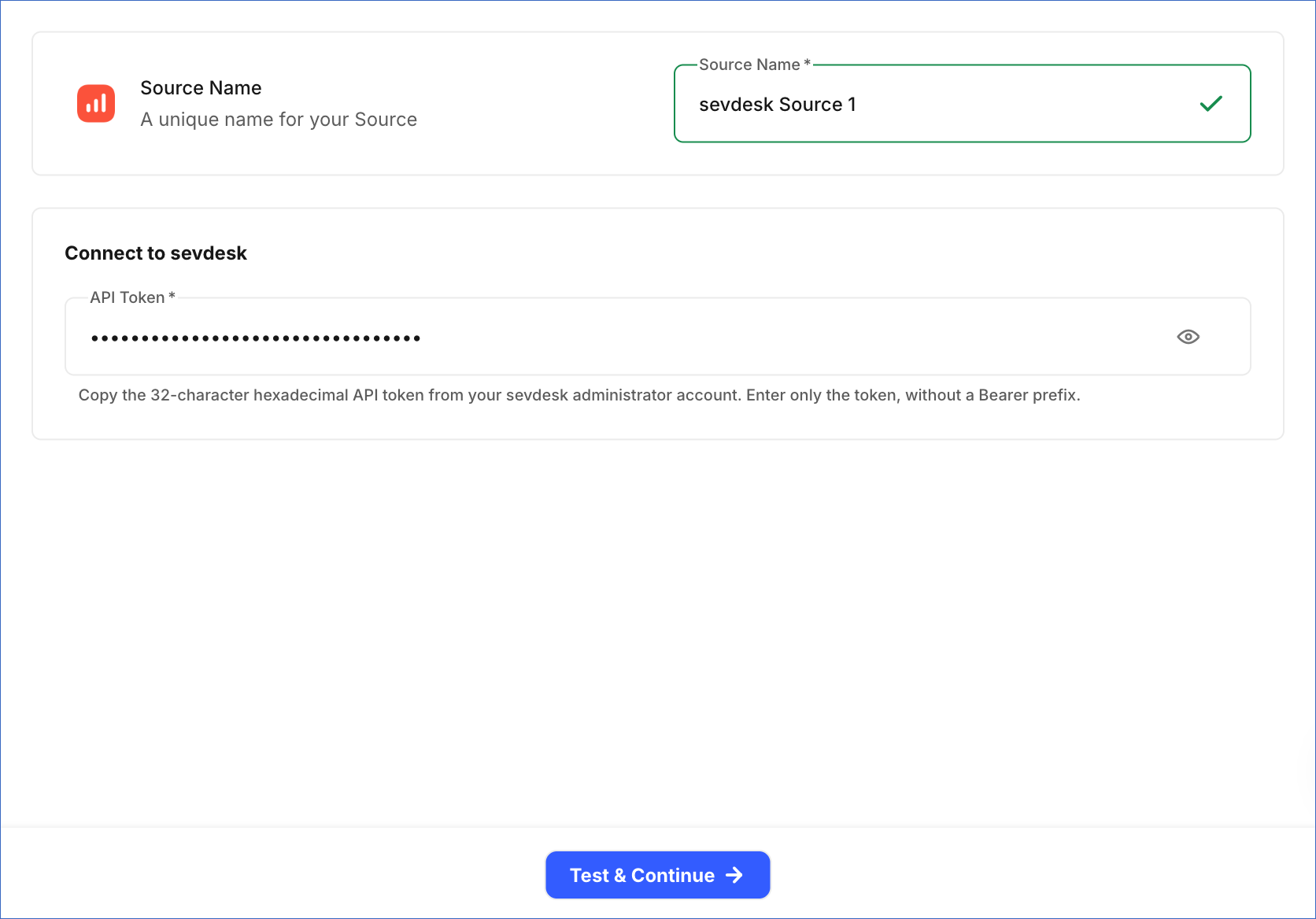 Configure Source