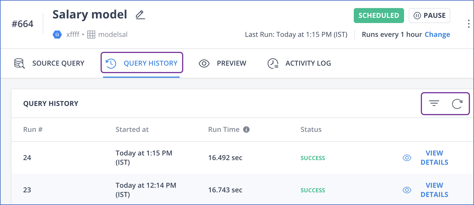 datagrip query history datagrip query history
