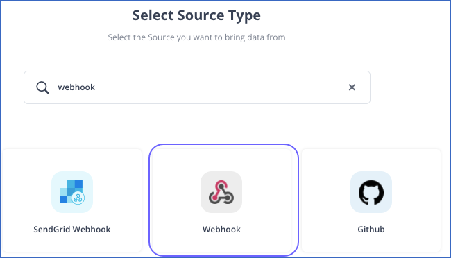 Selecting Source 