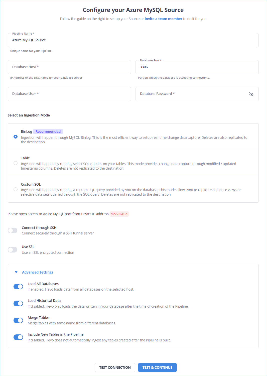 Azure MySQL - Hevo Data