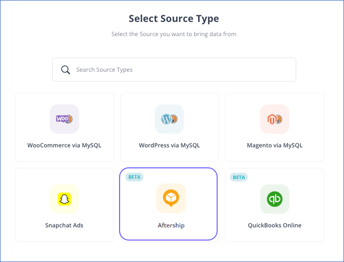 AfterShip as a Source