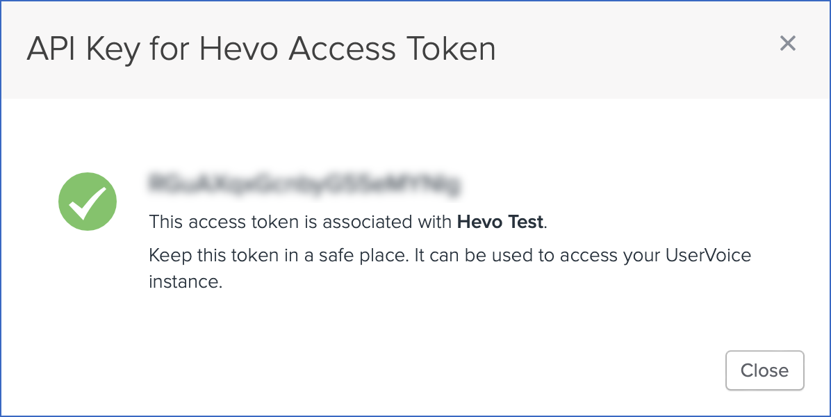 Access token