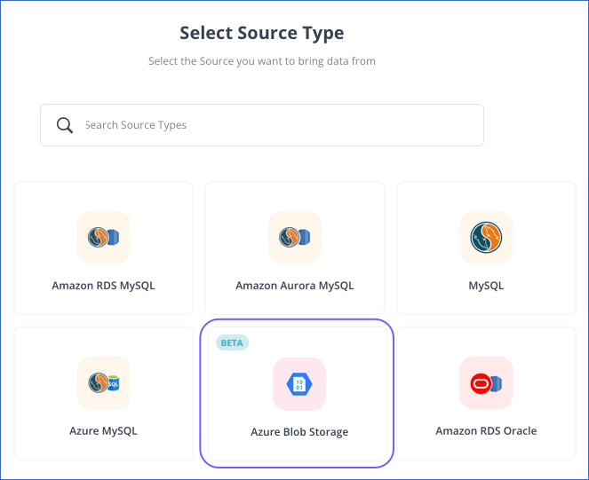 Azure Blob Storage as a Source