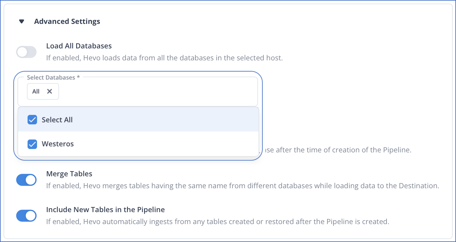 Load All Databases