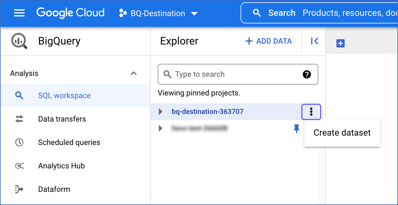 BigQuery Explorer