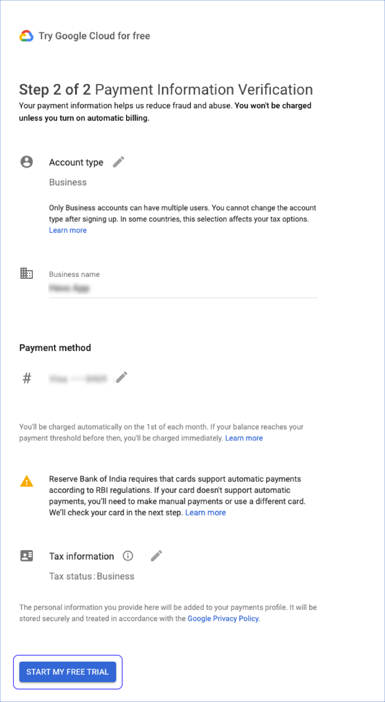 Payment Verification