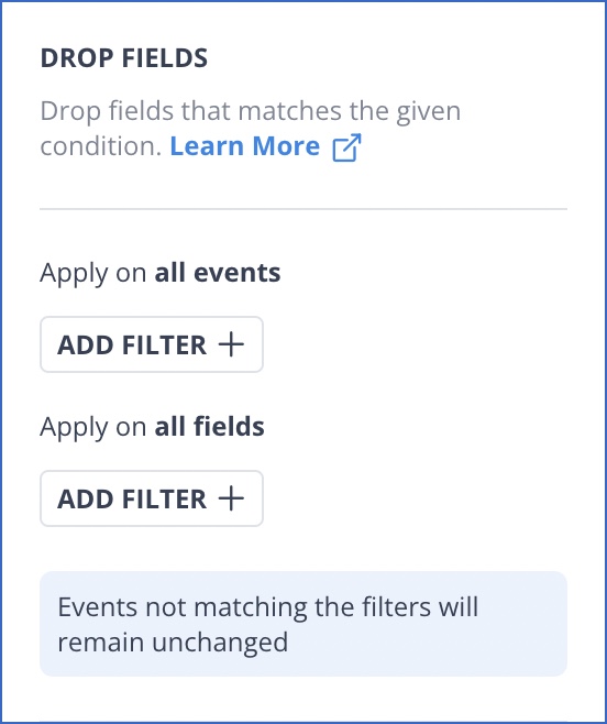 Field filters