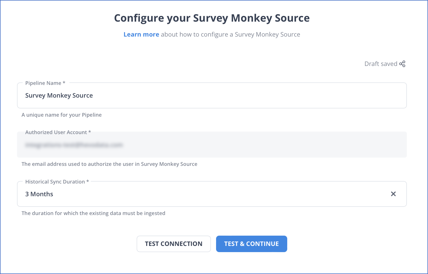 SurveyMonkey Hevo Data