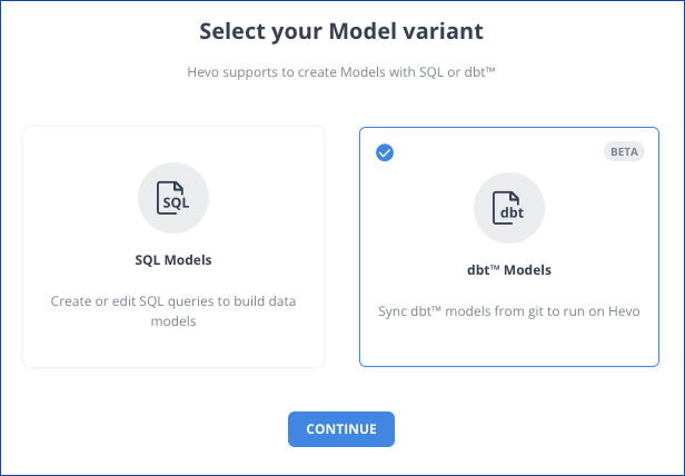 Select dbt Models