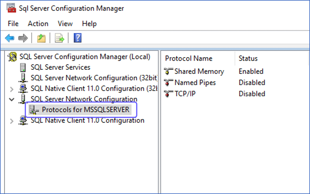 Select SQL Server Instance